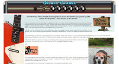Desktop Screenshot of grouseguitars.com.au
